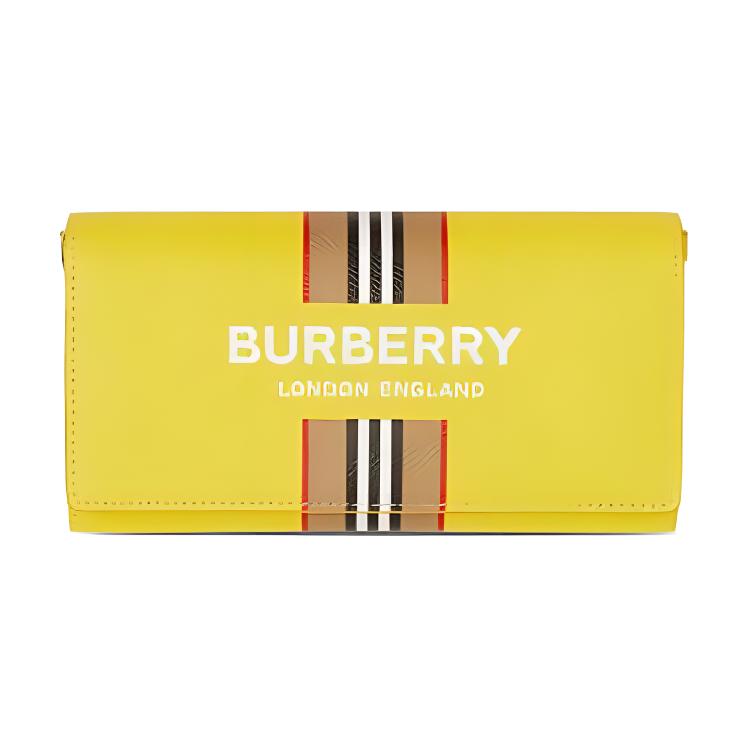 

Burberry Сумка-кошелек из телячьей кожи, мужская, ярко-желтая