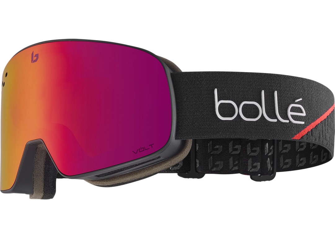 

Bolle Солнцезащитные очки Nevada race black matte/volt ruby