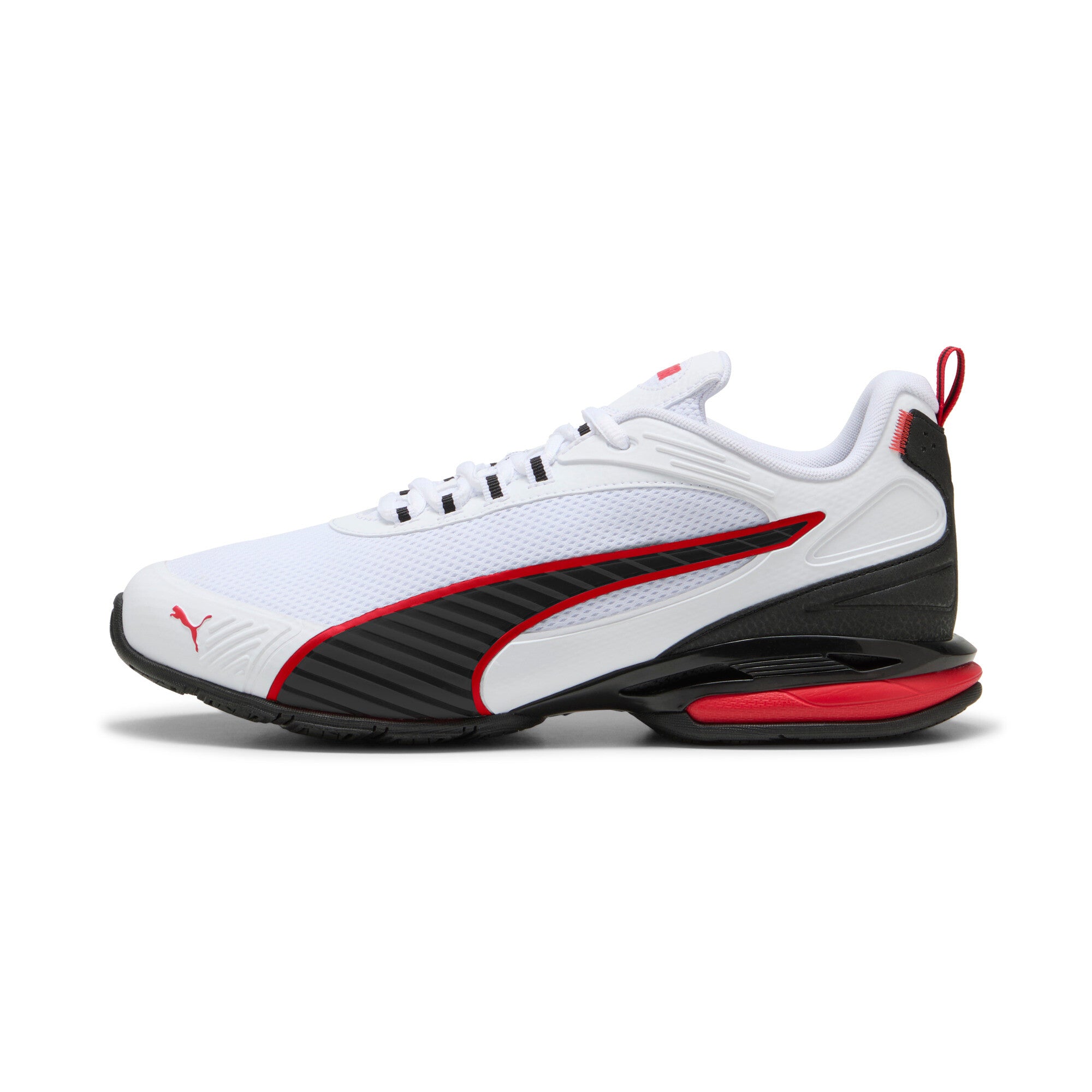 

Магнитные кроссовки PUMA, цвет white/black/for all time red