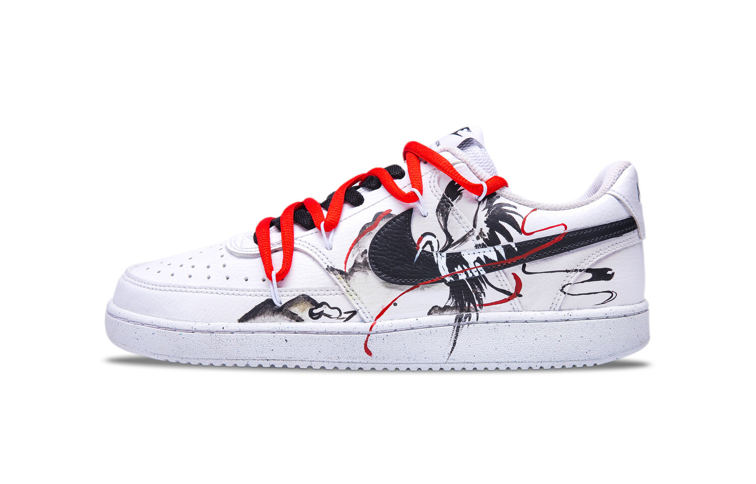 

Кроссовки для скейтбординга Court Vision 1 женские, низкие, белый Nike