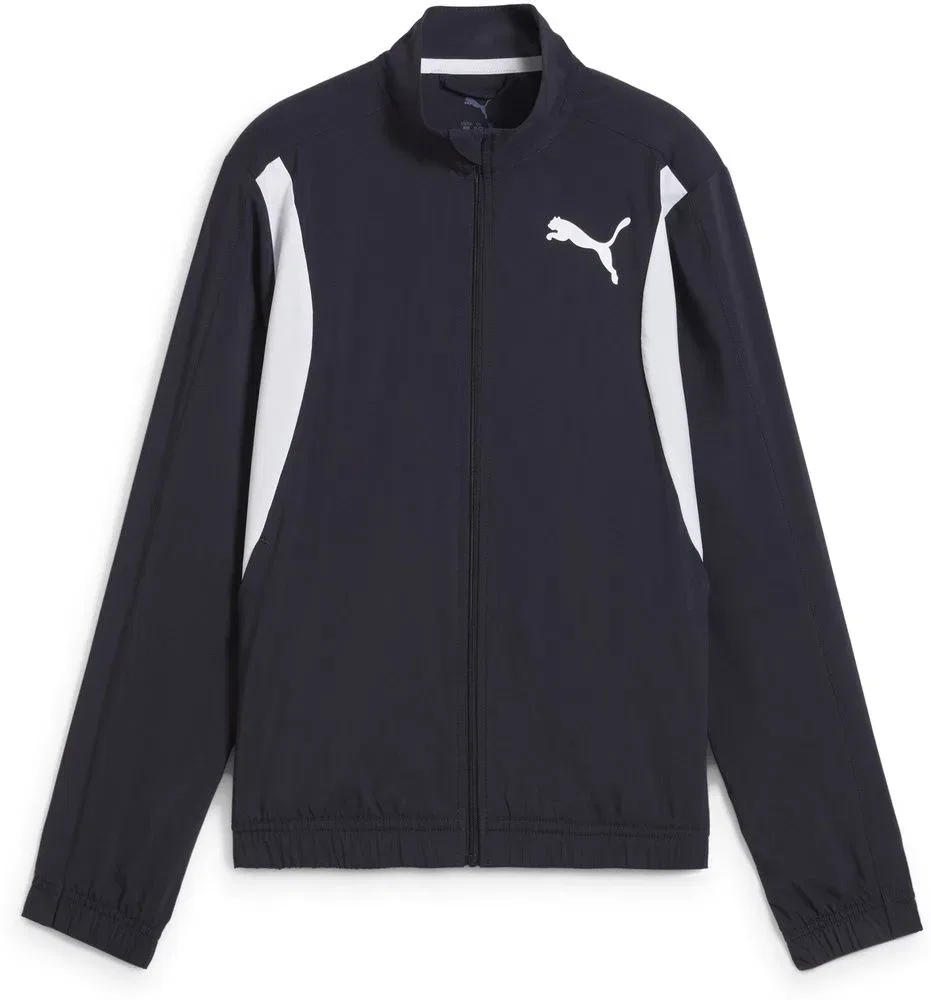 Тренировочная куртка Y Cross the Line Jacket 3.0 Puma, синяя