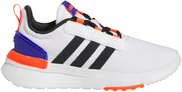 Кроссовки для мальчиков adidas Racer TR21, белый/черный/голубой — фото 2