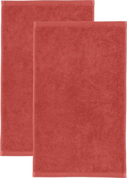 

Гостевое полотенце Erwin Müller 2er-Pack 155414, 30x1x50 см цвет terra
