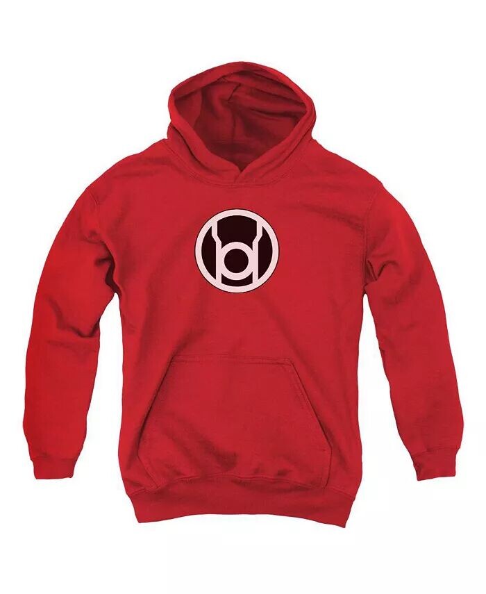 

Толстовка с капюшоном Red Lantern Logo для мальчиков и подростков Green Lantern, красный