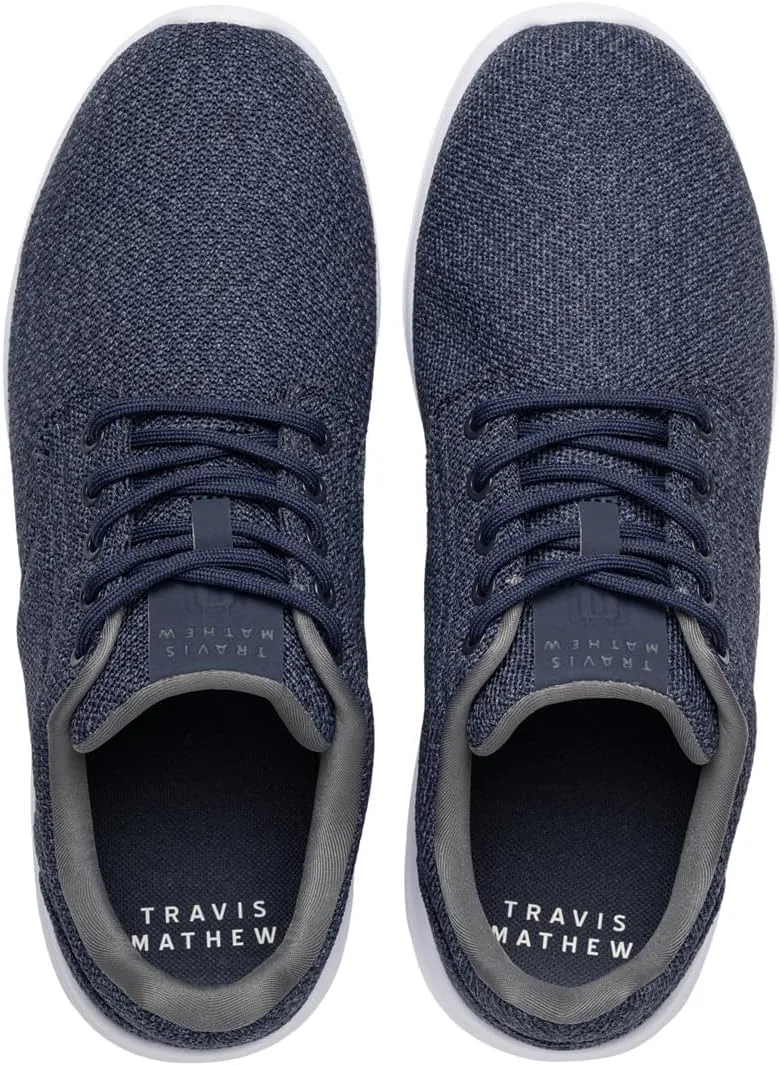 Мужские вязаные кроссовки TravisMathew The Daily 2.0, индиго — фото 2
