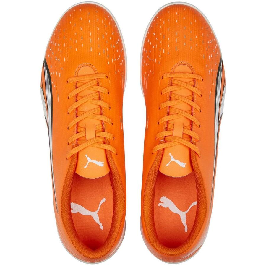 Футбольные бутсы Puma Ultra Play IT, оранжевые, мужские — фото 3