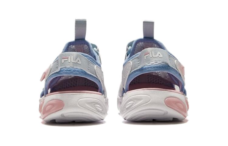 Износостойкие детские сандалии Illusion Blue Мягкий голубой для детей 3-7 лет FILA KIDS, Illusion Blue/Светло-голубой — фото 4