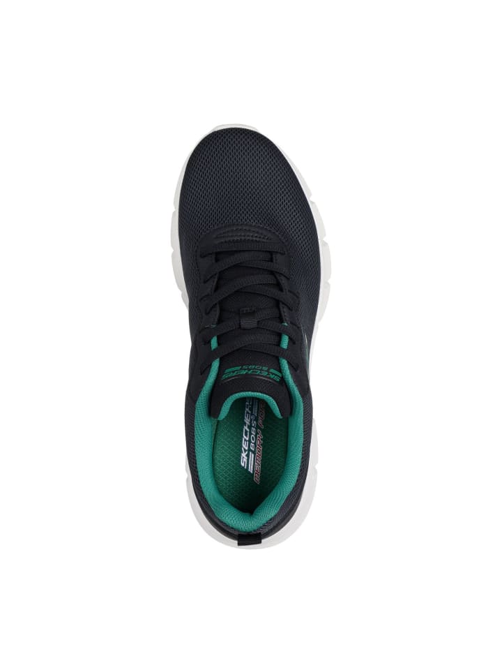 Кроссовки на шнуровке BOBS B FLEX Skechers, черный — фото 2