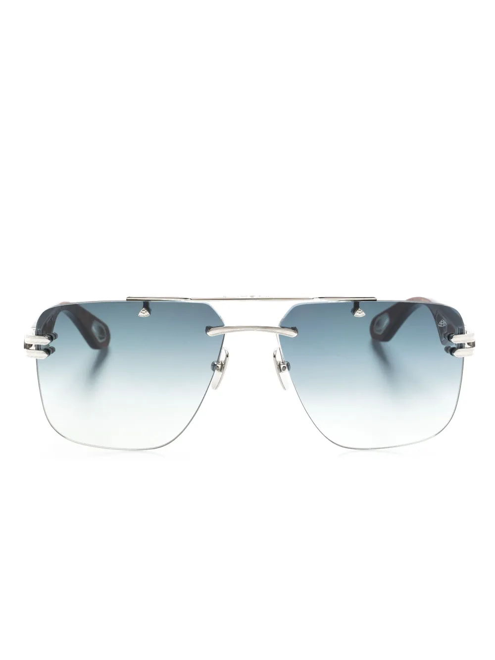 

Солнцезащитные очки-пилоты President I Maybach eyewear, серый