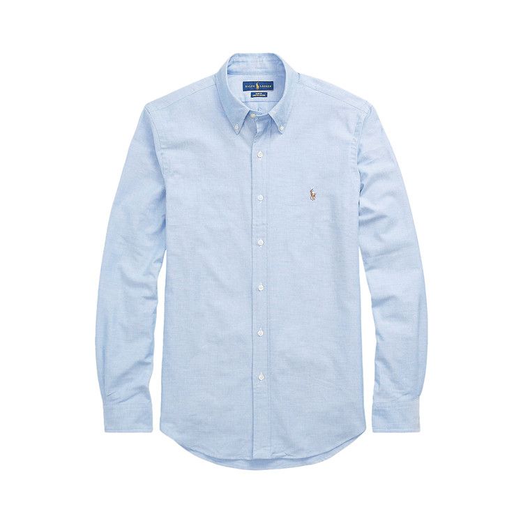 

Рубашка Polo Ralph Lauren Long-Sleeve Stretch Oxford Sport Shirt, Blue