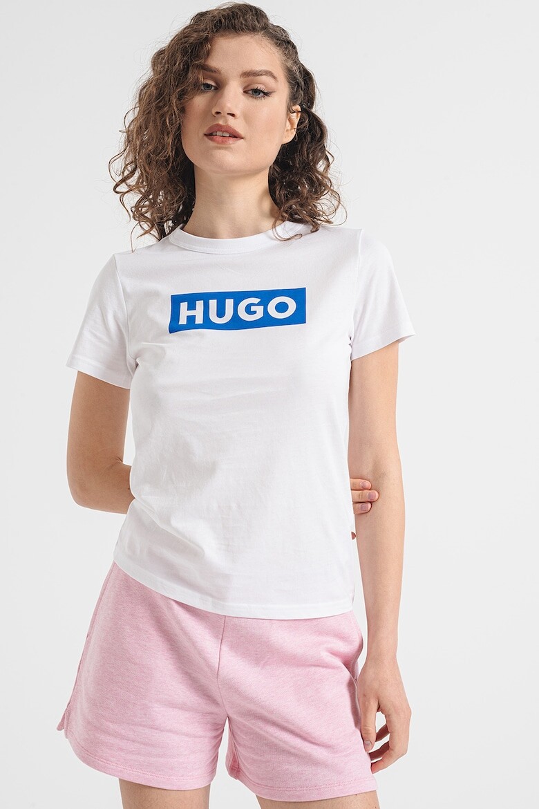 

Футболка с логотипом Hugo, синий