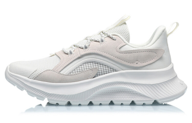 

LINING CF Lifestyle Shoes Men Low-top Mist White