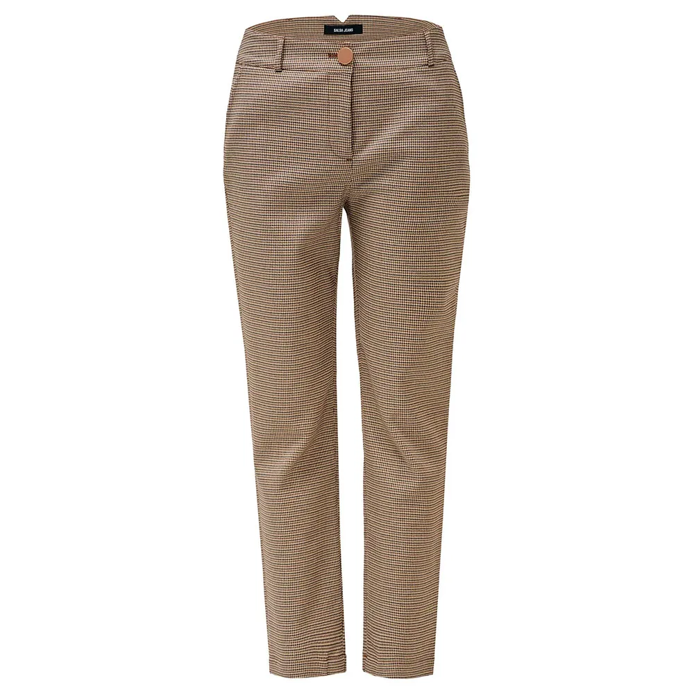 

Брюки чинос Salsa Jeans Basic Slim Fit, коричневый