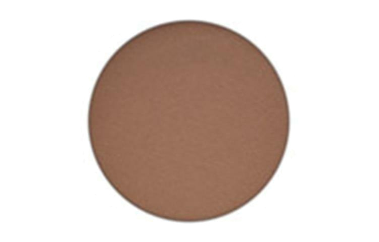 MAC Тени для век Focus Small, пудровые, легко растушевываются, оттенки Cinnamon, Dark Brown, Violet, Pink, 1,5 г — фото 2