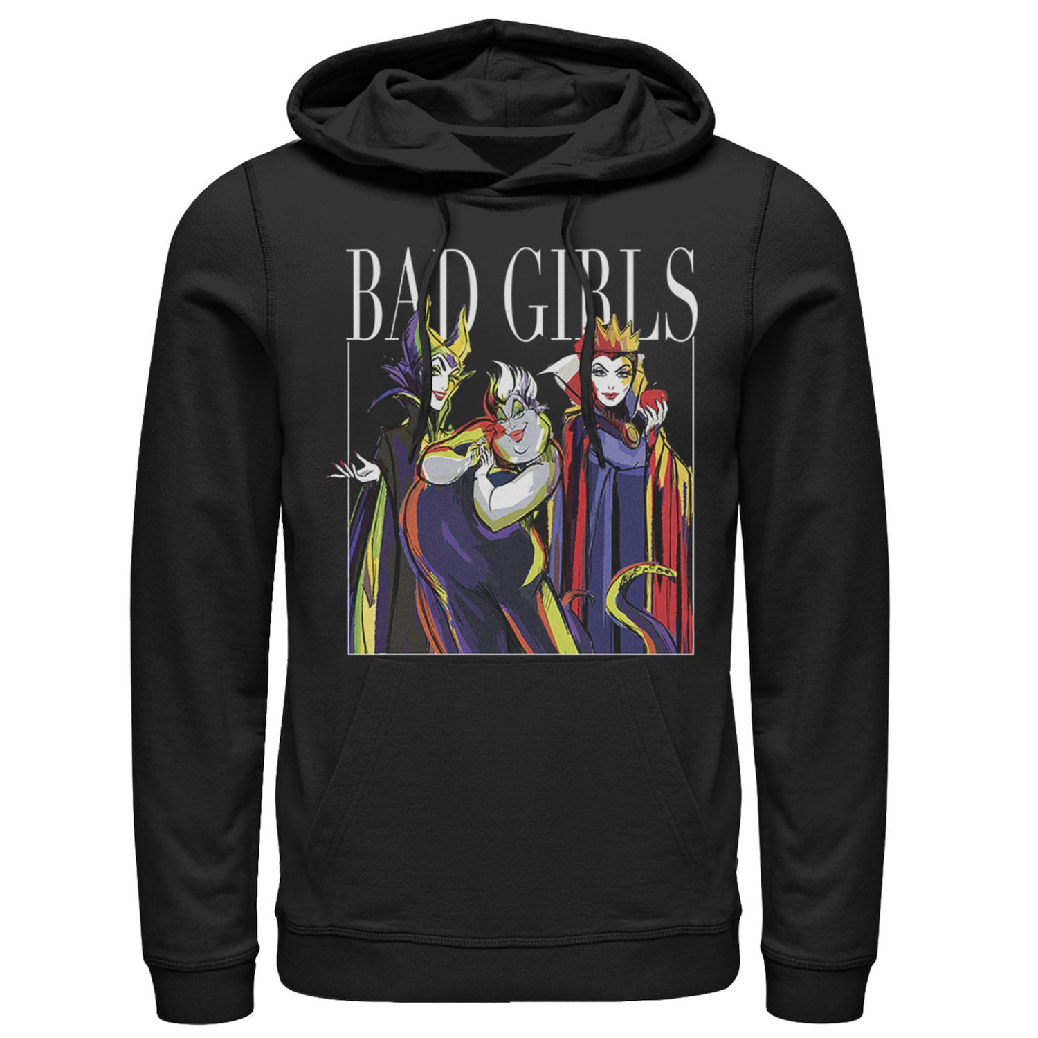 

Мужская толстовка с рисунком Disney Villains Bad Girls Group Shot Licensed Character