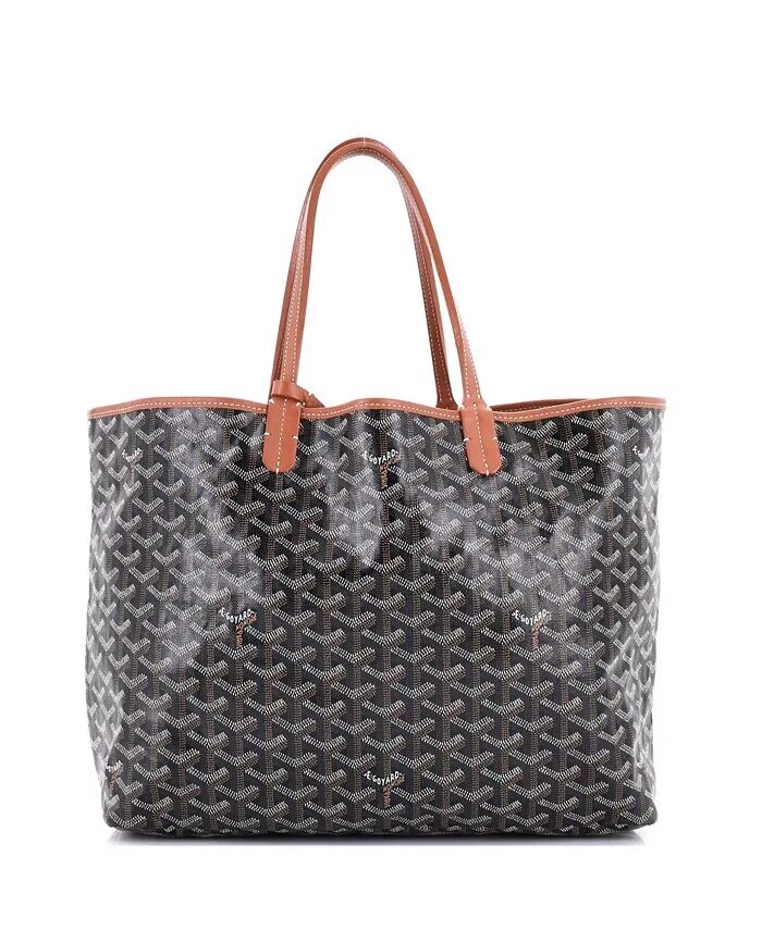 

Сумка-тоут PM Saint Louis из покрытого холста Pre-Owned Goyard, черный