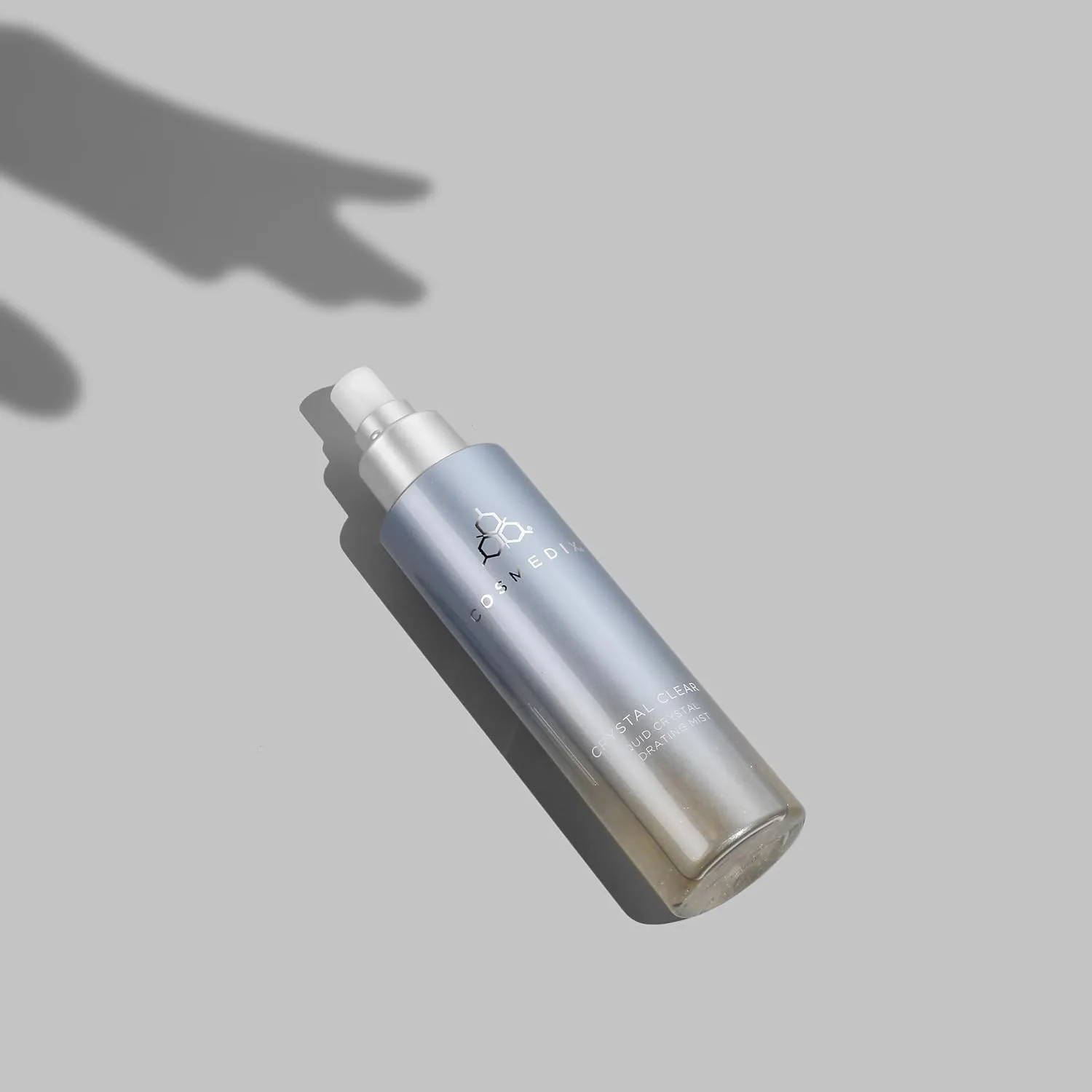 Увлажняющий спрей COSMEDIX Crystal Clear Liquid Crystal, ультраувлажняющий, улучшает текстуру кожи, содержит жидкие кристаллы, не тестируется на животных, не содержит парабенов и глютена. — фото 4