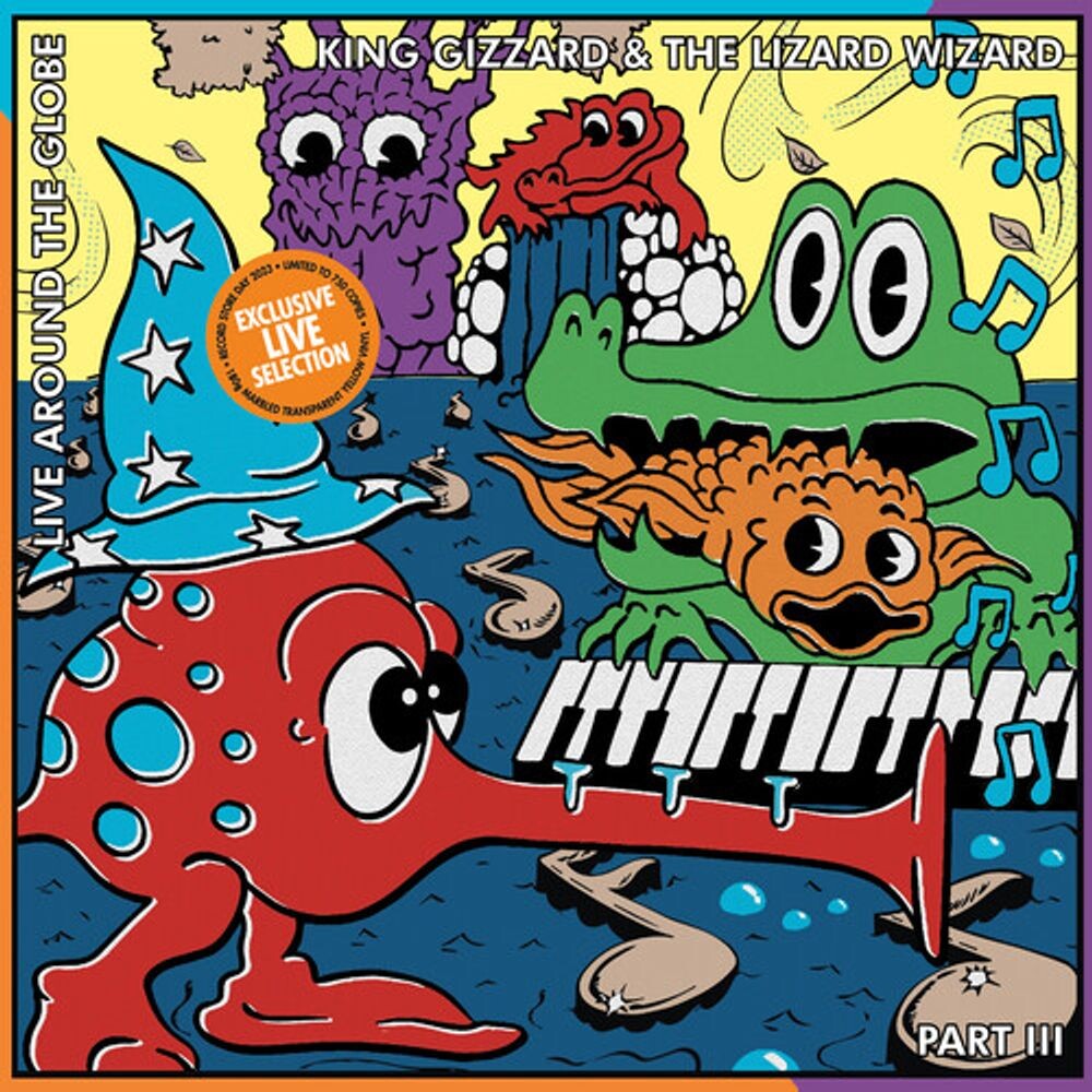 

Виниловая пластинка LP Live Around The Globe: Part III - King Gizzard And The Lizard Wizard