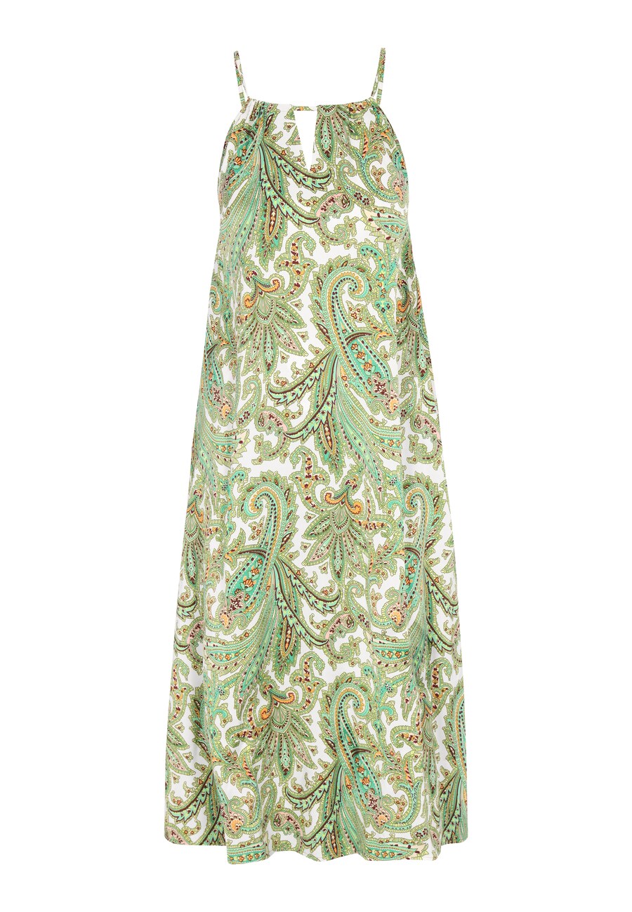 

Макси платье IZIA, Green/Light green