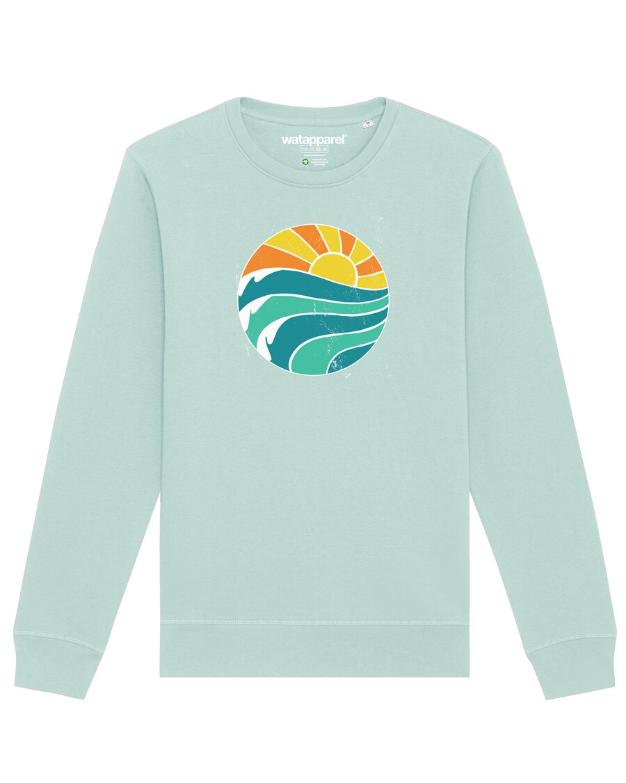 

Толстовка Watapparel Summer Sun, лазурный