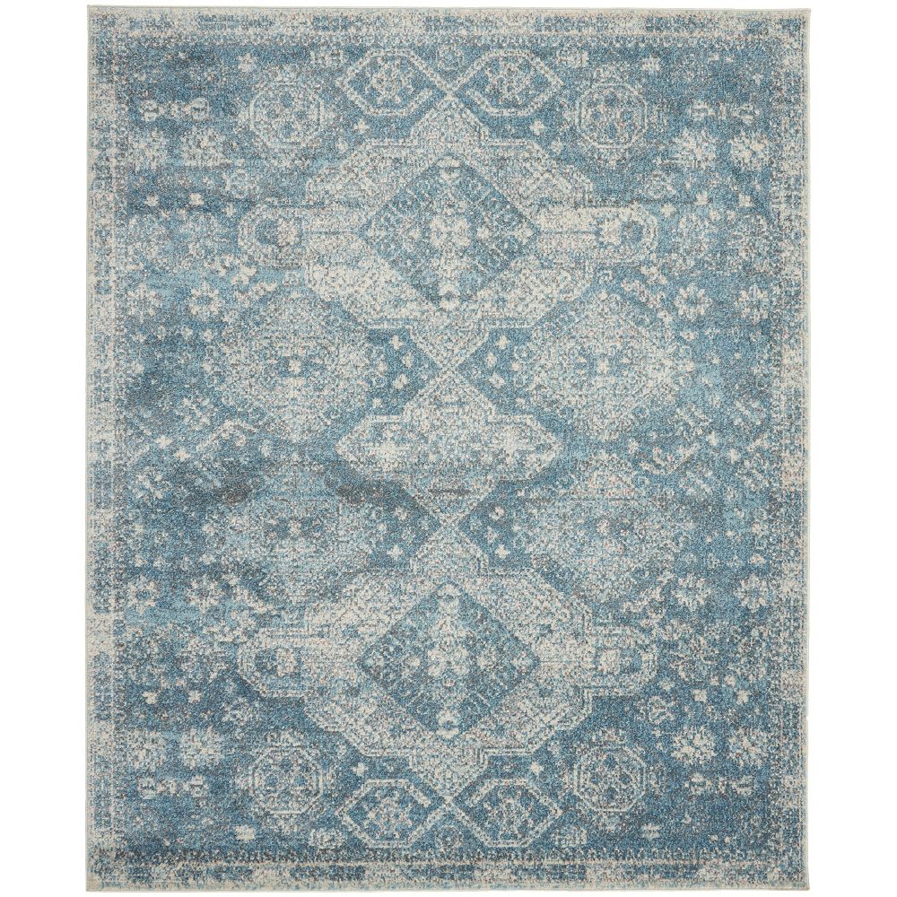 

Nourison Tranquil Винтажный Коврик Для Дома RugMarketPlace, цвет Lt Blue Ivory