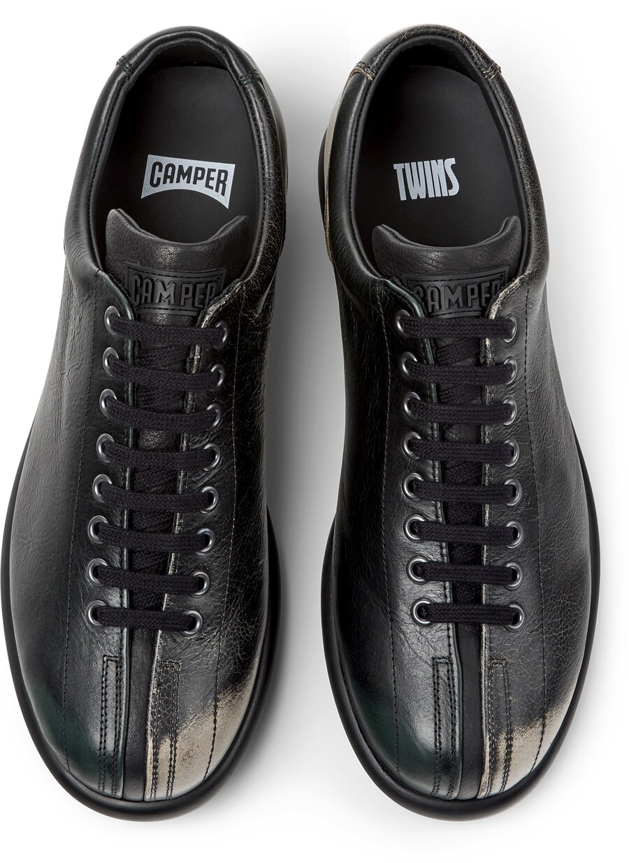 Туфли на шнуровке CAMPER Pelotas Ariel Hella Twins , Black — фото 3