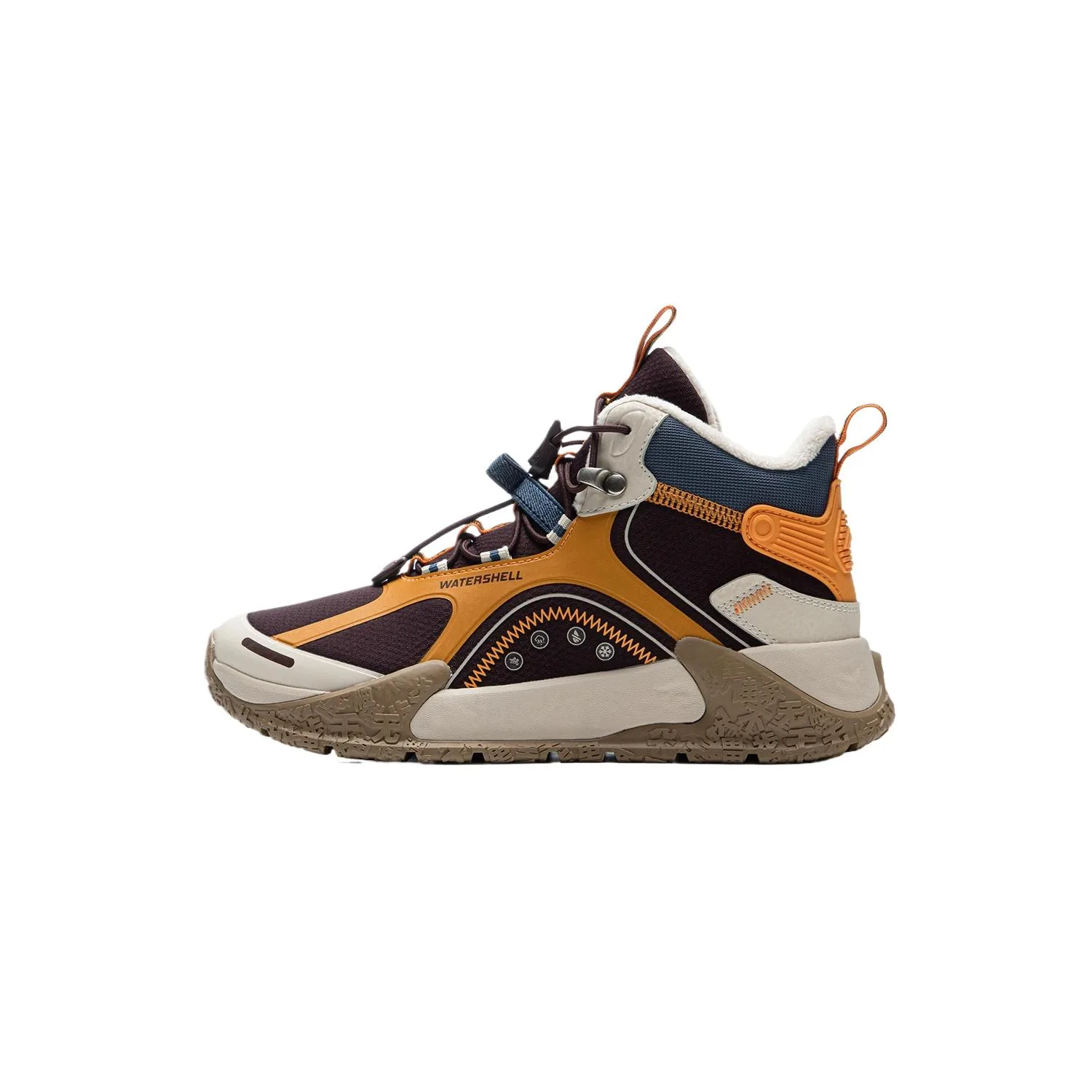YOUNG Li-Ning YOUNG Outdoor Fabric детские уличные кроссовки красный оранжевый