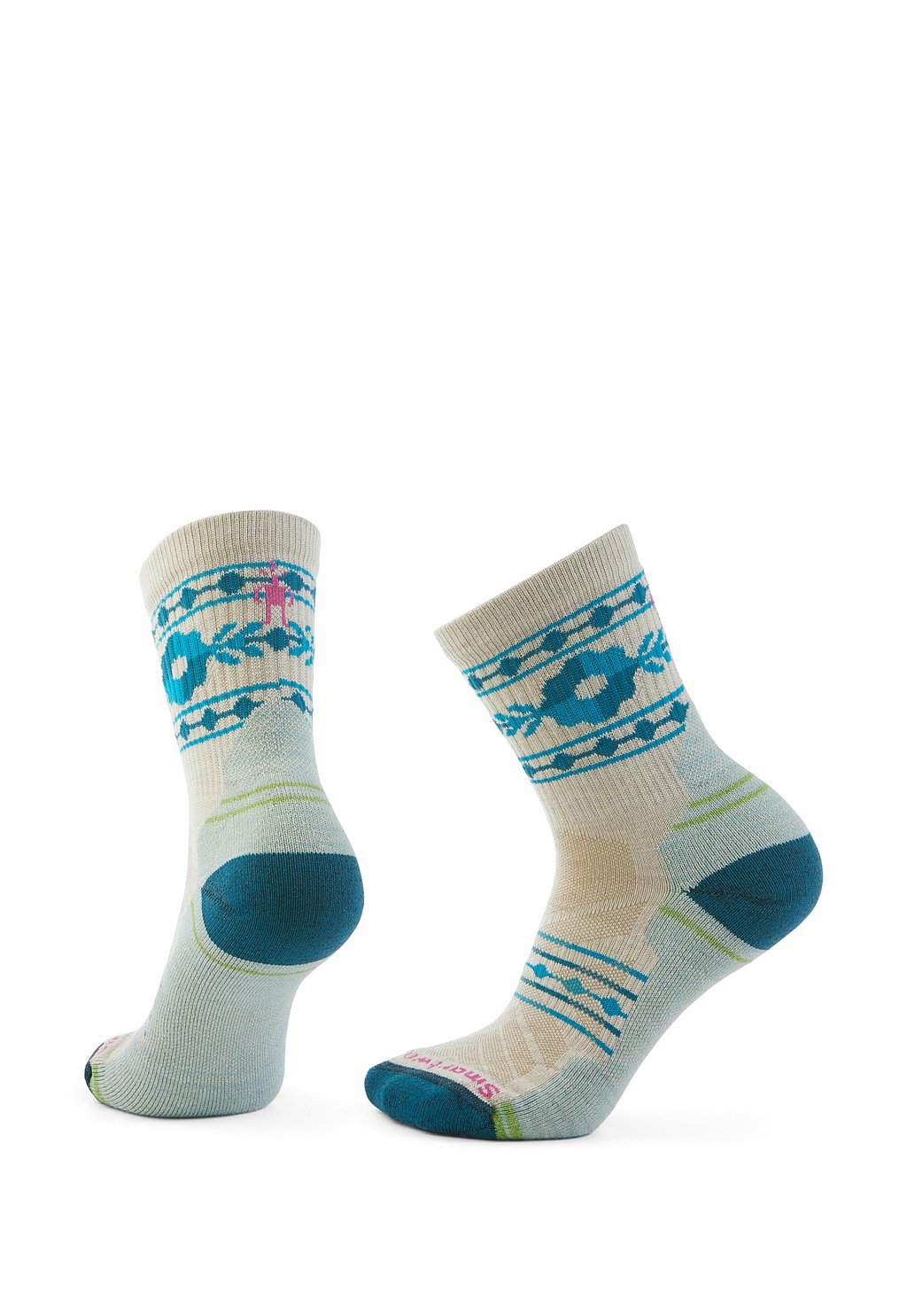 

Спортивные носки HIKE LIGHT CUSHION RETRO FLORAL Smartwool, бежевый