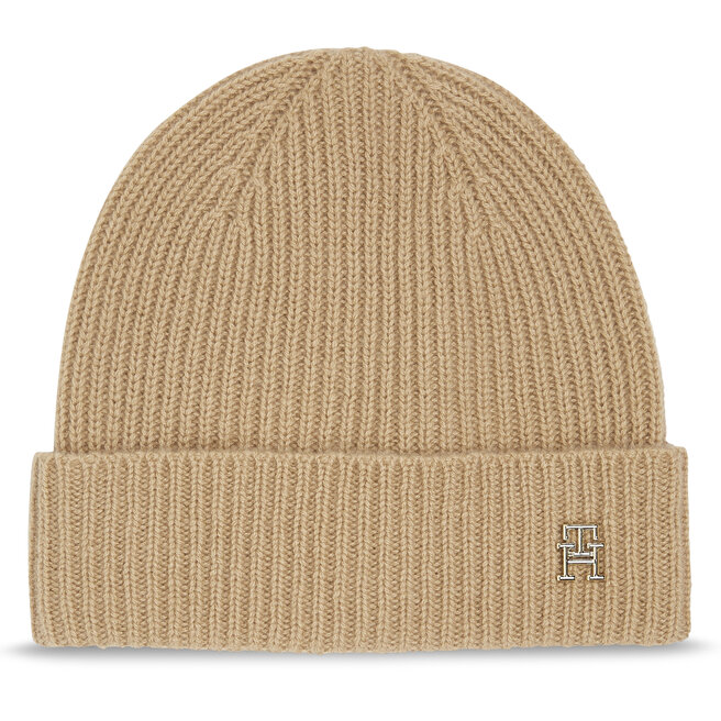 

Шапка Tommy Hilfiger CashmereChic Beanie, бежевый