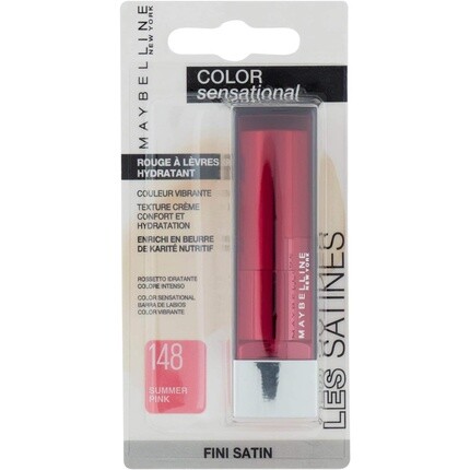 

Губная помада Color Sensational 148 Summer Pink, Maybelline New York