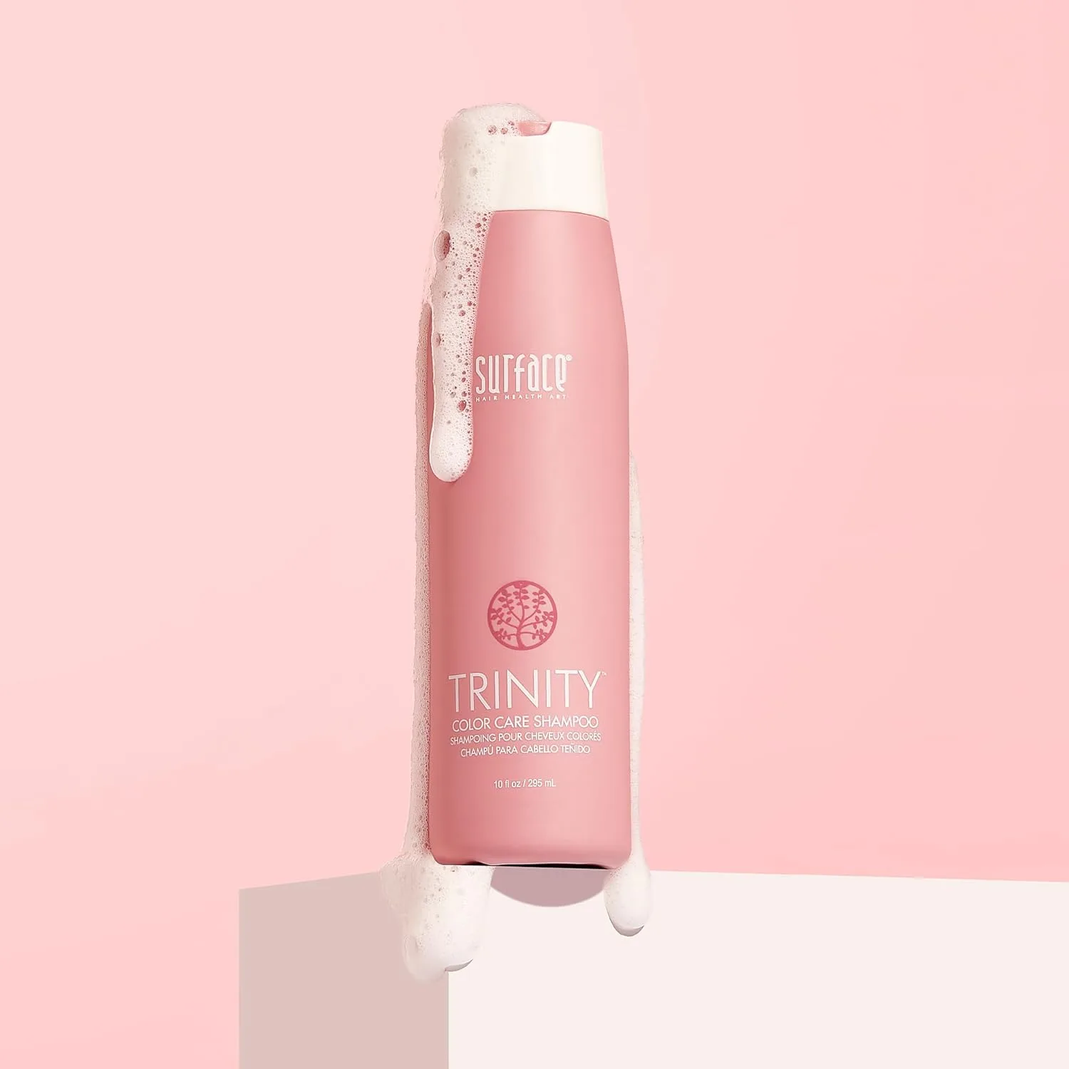 Набор из двух средств для ухода за окрашенными волосами Surface Hair Trinity Color Care: шампунь и кондиционер для стойкого окрашивания, сохраняющие цвет, сильные и здоровые волосы. — фото 2