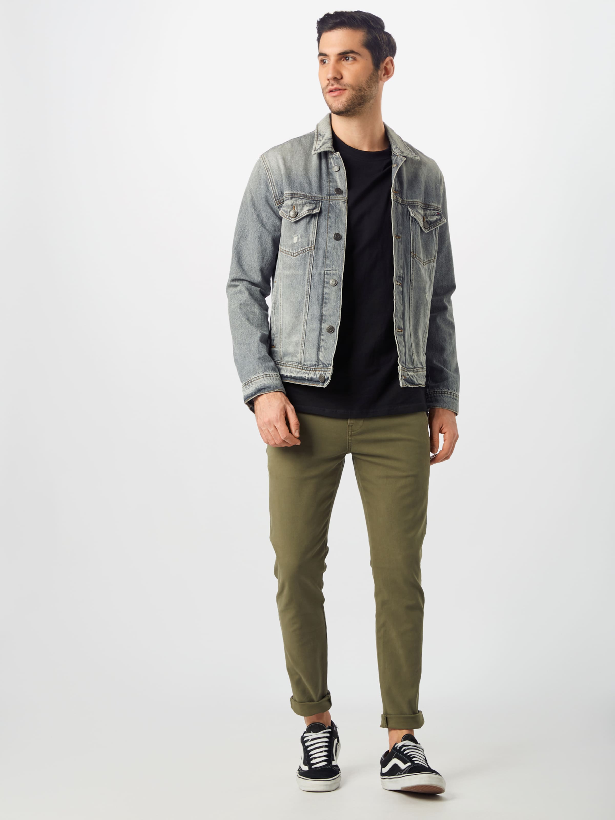 LEVI'S  Узкие брюки-чиносы 'XX Chino Slim II' в оливковом цвете — фото 4
