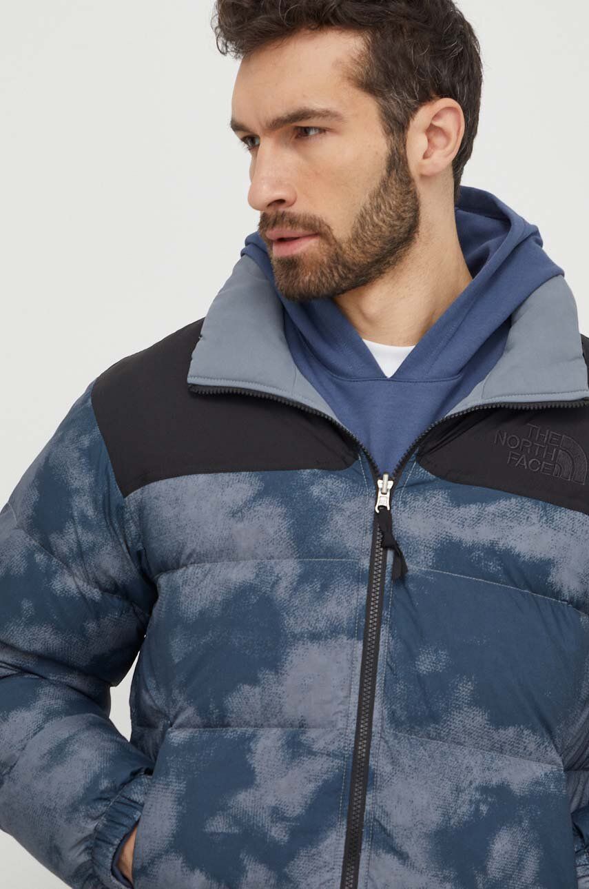 

Двусторонний пуховик The North Face NUPTSE JACKET, синий