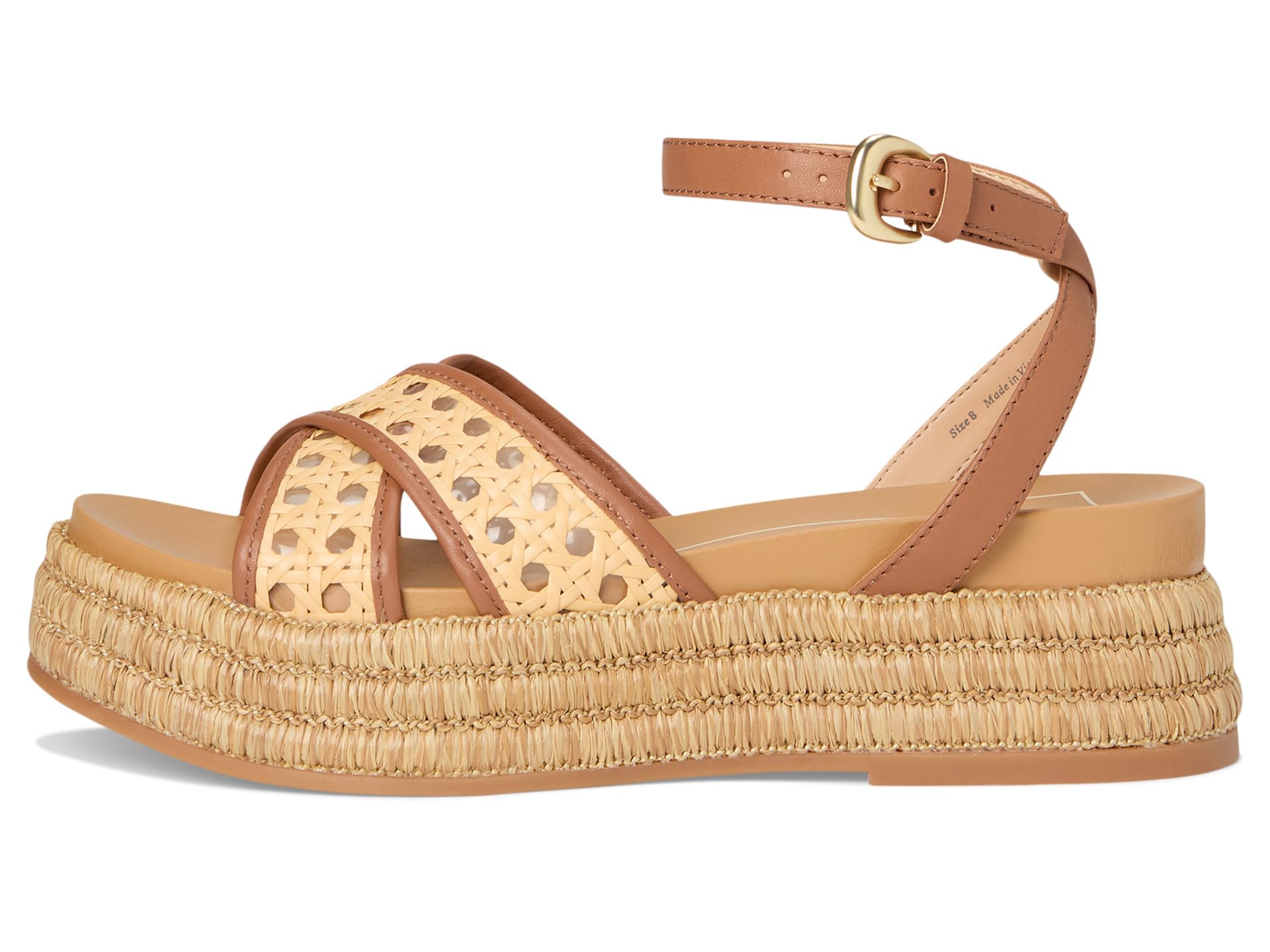 Сандалии Dolce Vita Wriley, цвет Saddle Woven Raffia — фото 4