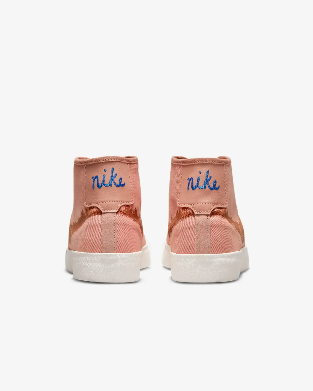 Кроссовки для скейтбординга Nike SB Blazer Court Mid Premium DM8553-601, мужские, цвет Rose Whisper — фото 4
