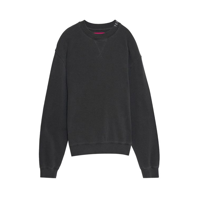

Толстовка The Elder Statesman Daily Crew Sweatshirt 'Coal', черный