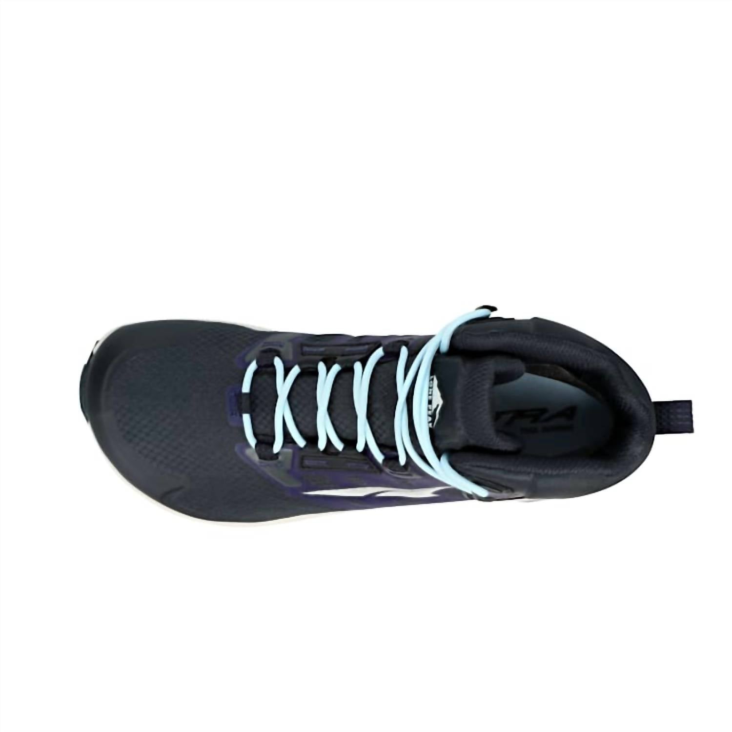 Женские кроссовки Lone Peak All Weather Mid 2 черного цвета ALTRA — фото 4