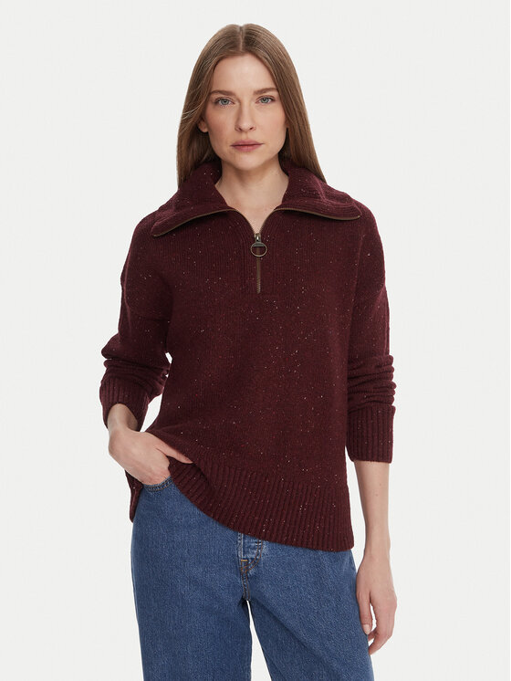 

Свитер regular fit LKN1579RE88 Barbour, красный