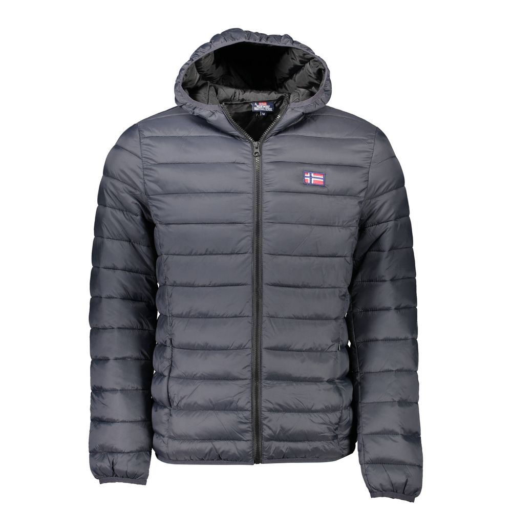

Черная мужская куртка из полиамида Geographical Norway