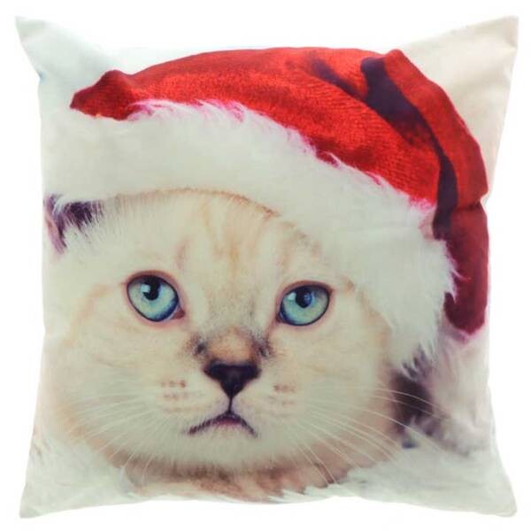 

Декоративная подушка Unique Living Xmas, 45x8x45 см, красный/белый