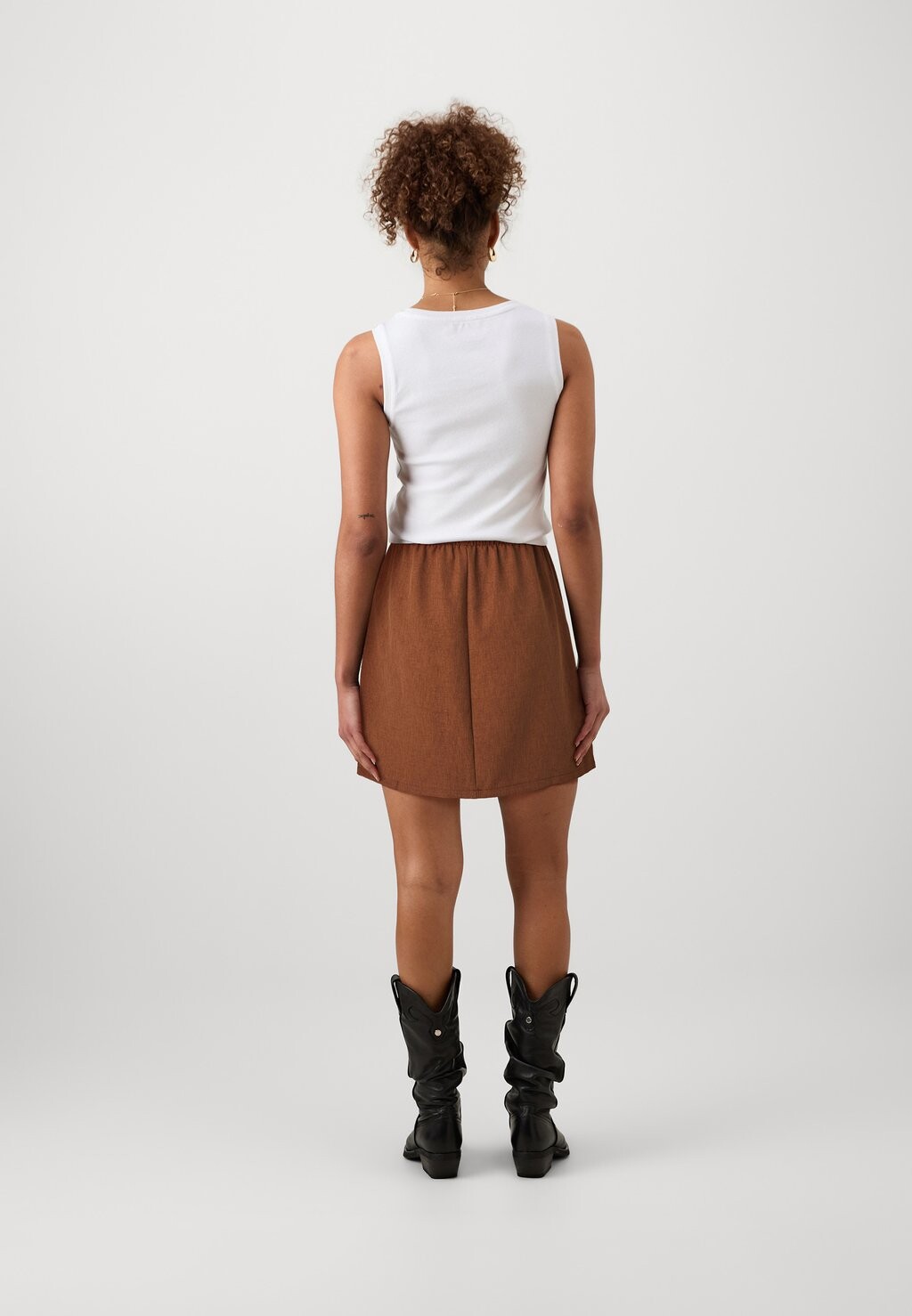 

Юбка-колокольчик ONLAMAHLE SHORT STRING SKIRT ONLY Tall, коричневый