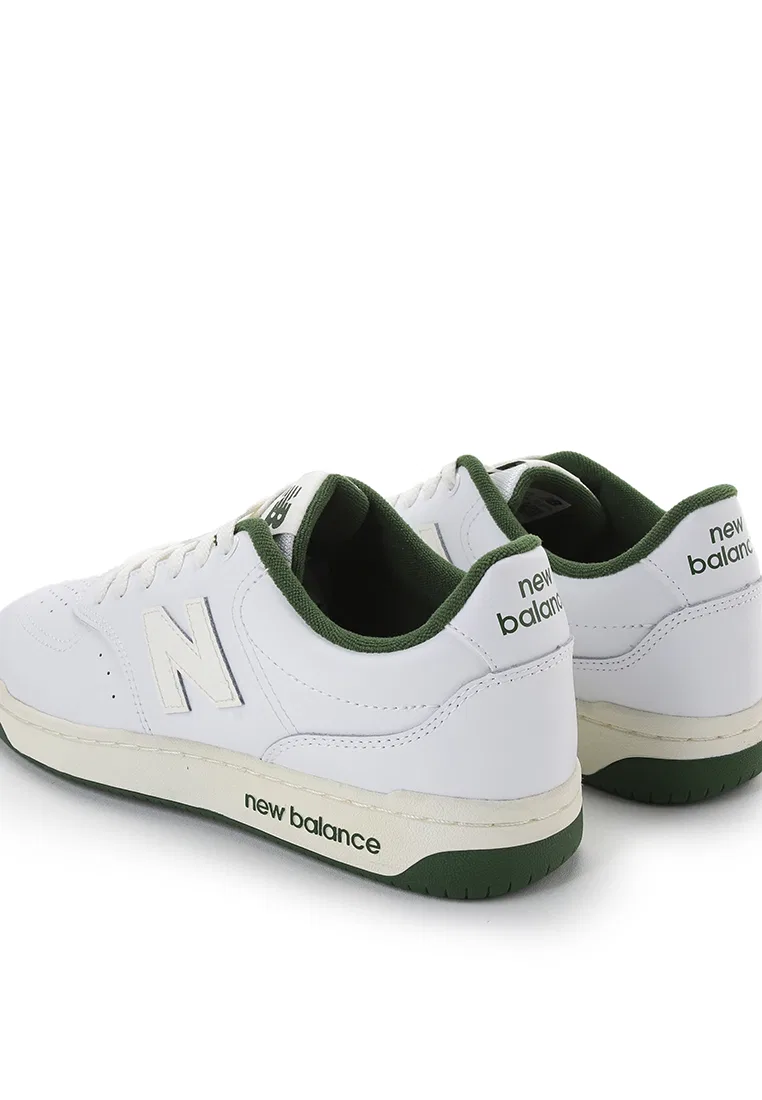 Кроссовки мужские спортивные, модель Bb80 New Balance, белый — фото 3