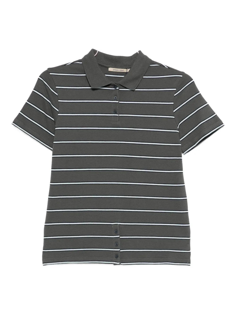 

Полосатый топ Julieta на пуговицах Paloma Wool, серый