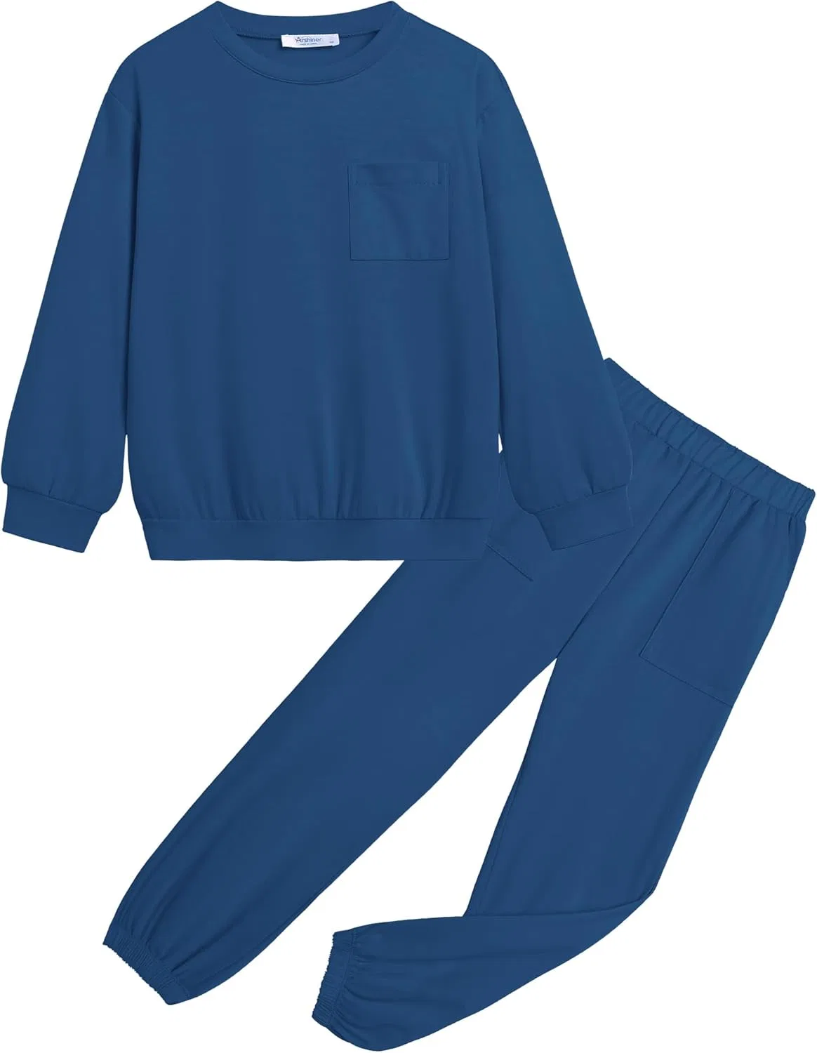 Детский спортивный костюм с карманами Arshiner, Navy Blue