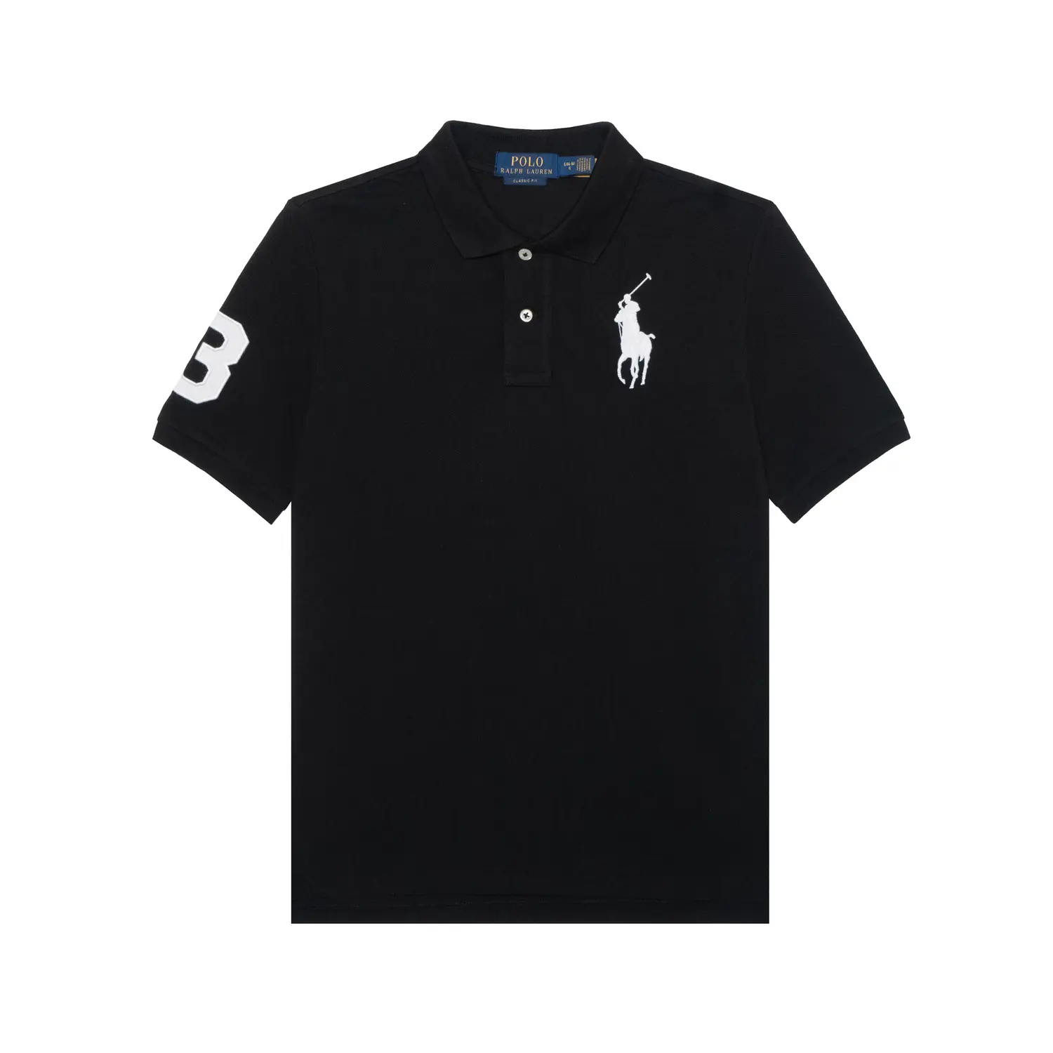 Polo Ralph Lauren Футболка SS25 Black для подростков — фото 3