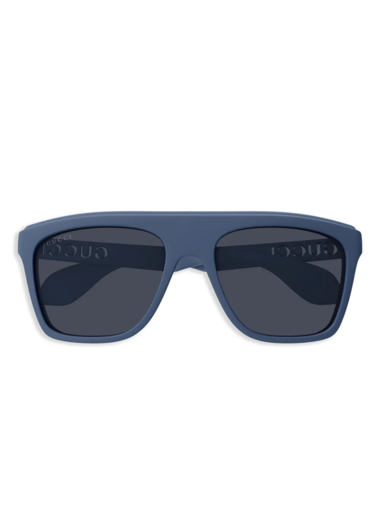 

Gucci Eyewear солнцезащитные очки в квадратной оправе, синий