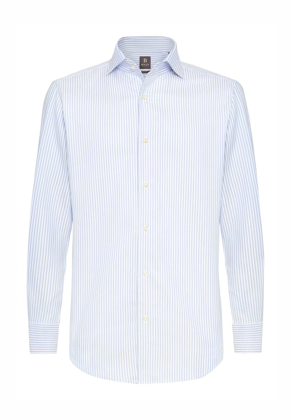 

Официальная рубашка STRIPED DOBBY REGULAR FIT Boggi Milano, светло-голубой