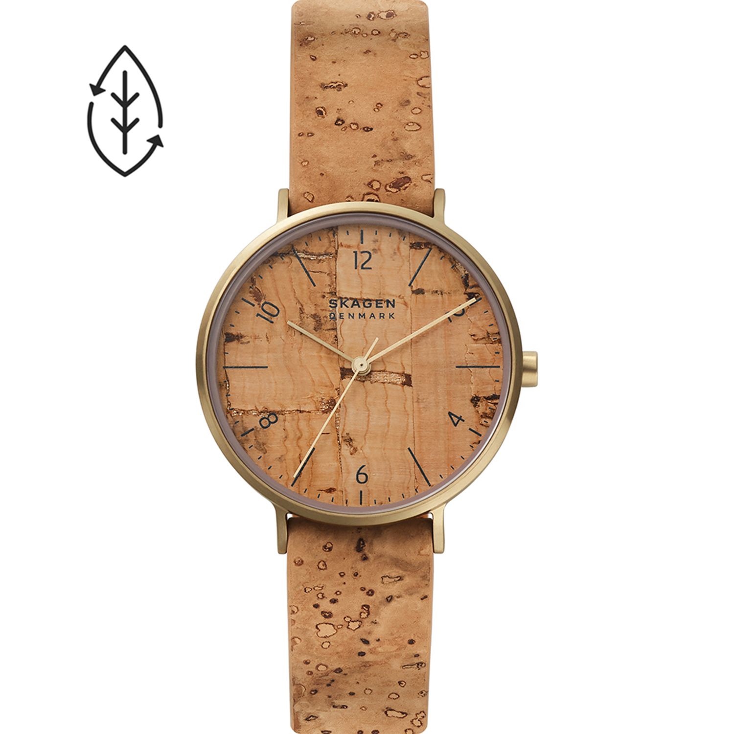 

Коричневые часы для женщин Skagen