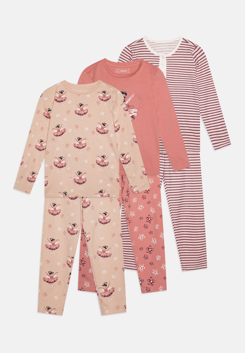 

Пижама 3 PACK Friboo, бежевый