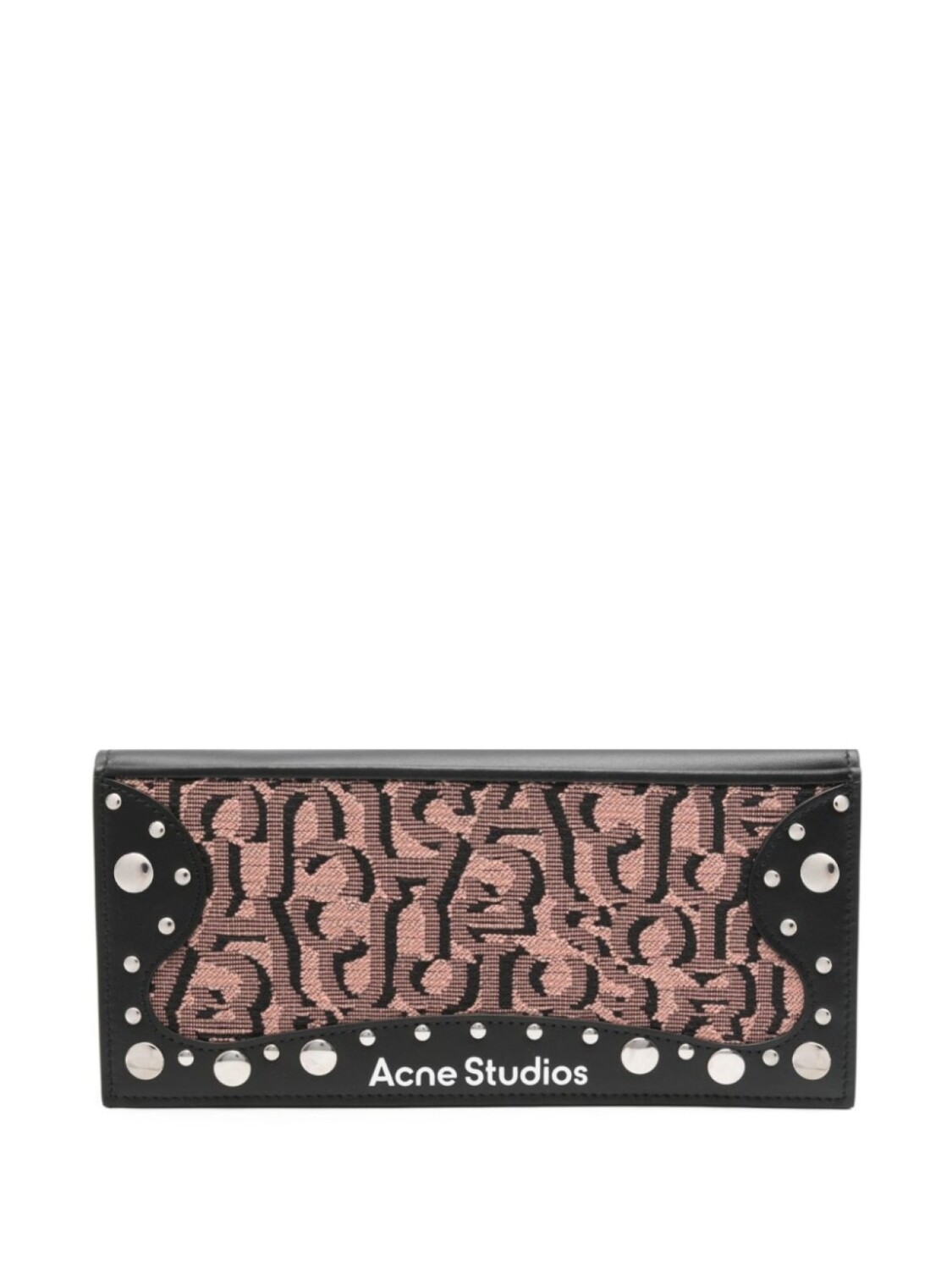 

Acne Studios бумажник с жаккардовым логотипом, розовый